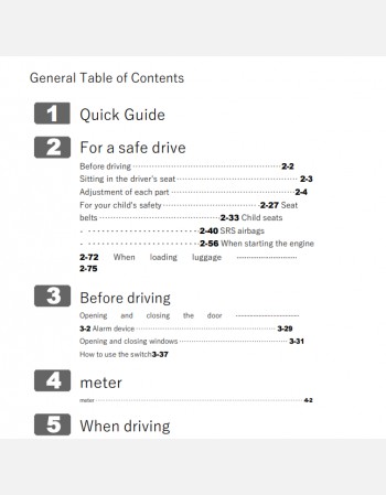suzuki spacia 2023-2024 owners manual in english